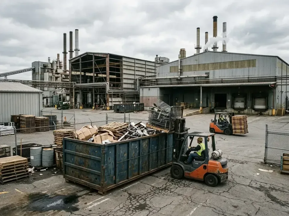 industrial-factory-scrap-conta-003 — frequently asked questions, Cheap Roll-off Dumpster Rentals in American Falls, ID